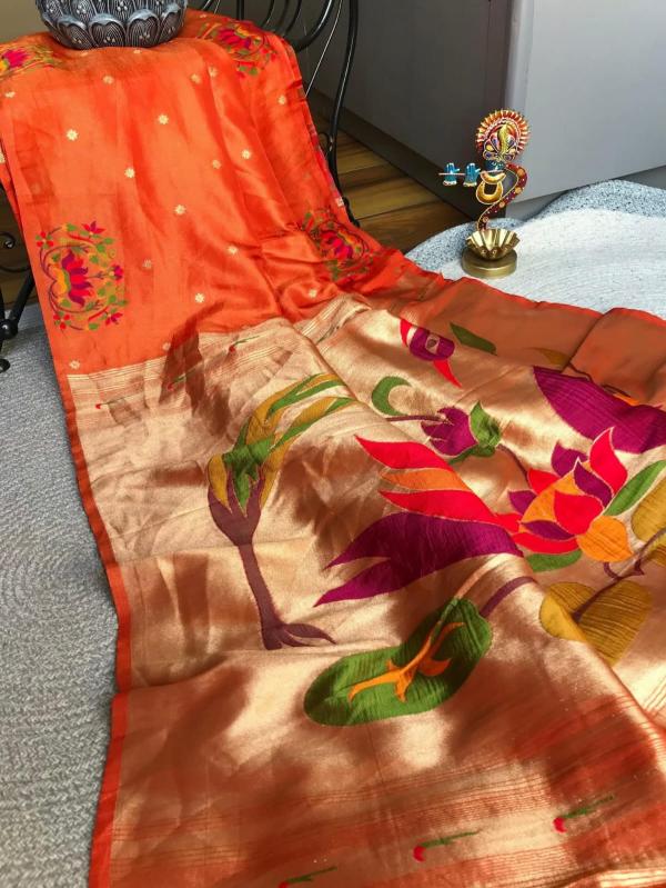 Akshara silk paithani saree manufacturer surat